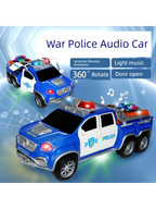 PatrolMaster™ Electric Police Truck Toy | High-Speed Musical Cruiser with Flashing Lights & Dynamic Action 🚔🚨✨