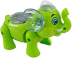 CleverElephant™ Electric Walking Toy | Interactive Animal Companion with Lights, Sounds & Dynamic Movement 🐘✨🎶