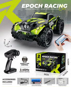 Epoch Racing Car 1:20 Scale - Dual Control (Remote & Mobile App) Rechargeable High-Speed RC Monster Truck