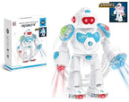 RoboBuddy™ Interactive Family Entertainment Robot | Light-Up Electronic Companion with Sound, Music & Dynamic Movement 🤖✨🎶