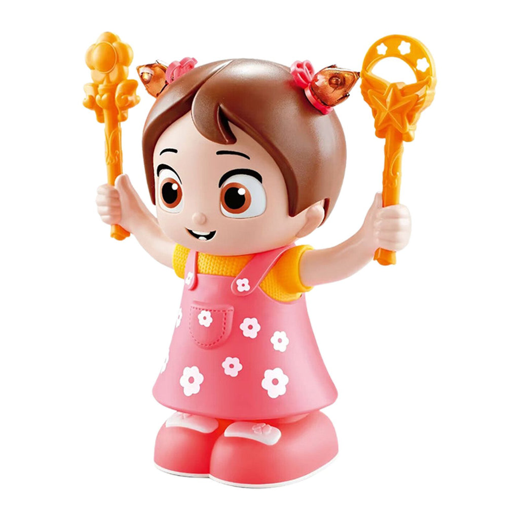 TumbleJoy™ Electric Action Somersault Doll | Voice & Hand-Clap Controlled Stunt Flipping Girl Toy 🤸‍♀️🎶