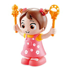 TumbleJoy™ Electric Action Somersault Doll | Voice & Hand-Clap Controlled Stunt Flipping Girl Toy 🤸‍♀️🎶
