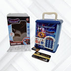 WebSlinger™ Spider-Man Electronic Money Safe | Interactive Piggy Bank with Passcode, Light, Sound & Fingerprint Simulation 🕷️🕸️💰
