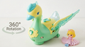 PrincessSwan™ 360° Rotating Musical Carriage | Interactive Enchanted Swan Toy with Lights & Princess Figure 🦢👑✨