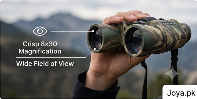 Oubiao™ 8x30 Camouflage Kids Binoculars | High-Definition Exploration Spyglass for Backyard Bird Watching, Camping & Outdoor Adventure 🌲🔭🪖