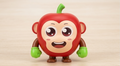 AppleMonkey™ Dancing & Light-Up Companion | Interactive Musical Toy for Toddlers 🐵🍎✨
