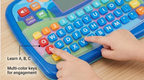 EduTech™ Kids Learning Computer | Interactive Educational Tablet with Piano Keys, 26 English Words & Math Games 💻🎹✨