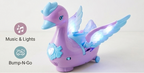 PrincessSwan™ 360° Rotating Musical Carriage | Interactive Enchanted Swan Toy with Lights & Princess Figure 🦢👑✨