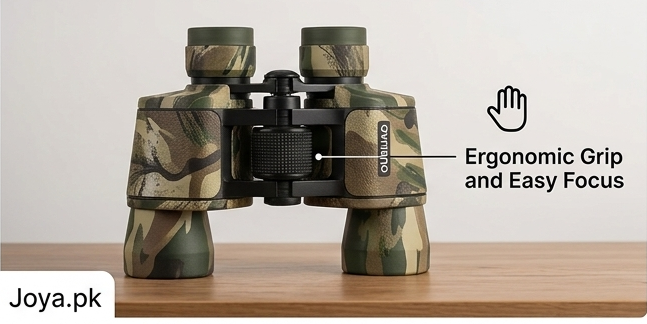 Oubiao™ 8x30 Camouflage Kids Binoculars | High-Definition Exploration Spyglass for Backyard Bird Watching, Camping & Outdoor Adventure 🌲🔭🪖