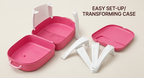 PrincessStyle™ 2-in-1 Portable Dresser Backpack | Interactive Beauty Salon Play Set for Little Stylists 🎒👑💄