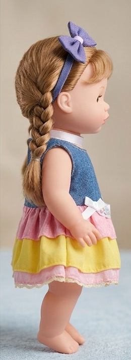 SweetMelody™ Interactive Musical Baby Doll | Cute Blonde Pigtails Toddler Doll with Sound & Light Effects 👱‍♀️🎶✨