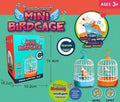 ChirpPal™ Acoustic Sensor Mini Birdcage | Voice-Activated Electronic Singing Bird Toy with Upgrade Light 🦜✨