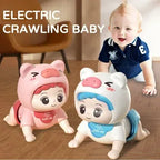 TinyTrot™ Interactive Crawling Baby Toy | Musical & Safe Electronic Development Toy for Infants & Crawling Toddlers 👶🎵✨