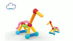 MagnaBuild 36-Piece Intelligent Magnetic Construction Set | STEM Building Blocks for Brain Development 🧠🧲🏗️