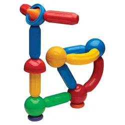 MagnaBuild 36-Piece Intelligent Magnetic Construction Set | STEM Building Blocks for Brain Development 🧠🧲🏗️