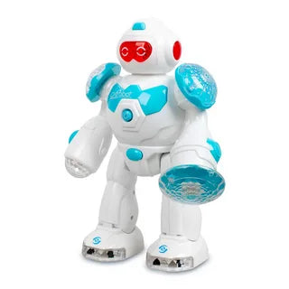 RoboBuddy™ Interactive Family Entertainment Robot | Light-Up Electronic Companion with Sound, Music & Dynamic Movement 🤖✨🎶