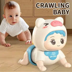 TinyTrot™ Interactive Crawling Baby Toy | Musical & Safe Electronic Development Toy for Infants & Crawling Toddlers 👶🎵✨