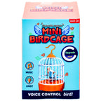 ChirpPal™ Acoustic Sensor Mini Birdcage | Voice-Activated Electronic Singing Bird Toy with Upgrade Light 🦜✨
