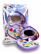 Frozen Enchanted Heart™ Kids Makeup Palette | Deluxe Play Cosmetic Set with Mirror for Little Princesses ❄️✨👑