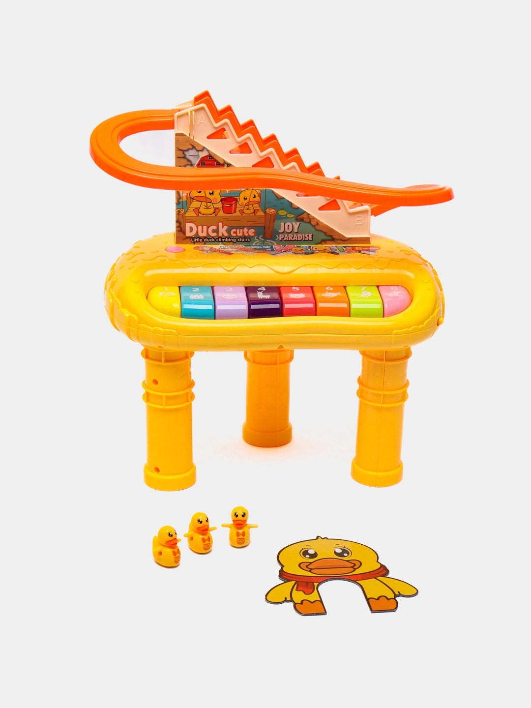 DuckMelody™ 2-in-1 Multifunction Learning Table | Interactive Musical Piano & Activity Station for Toddlers 🎹🦆✨