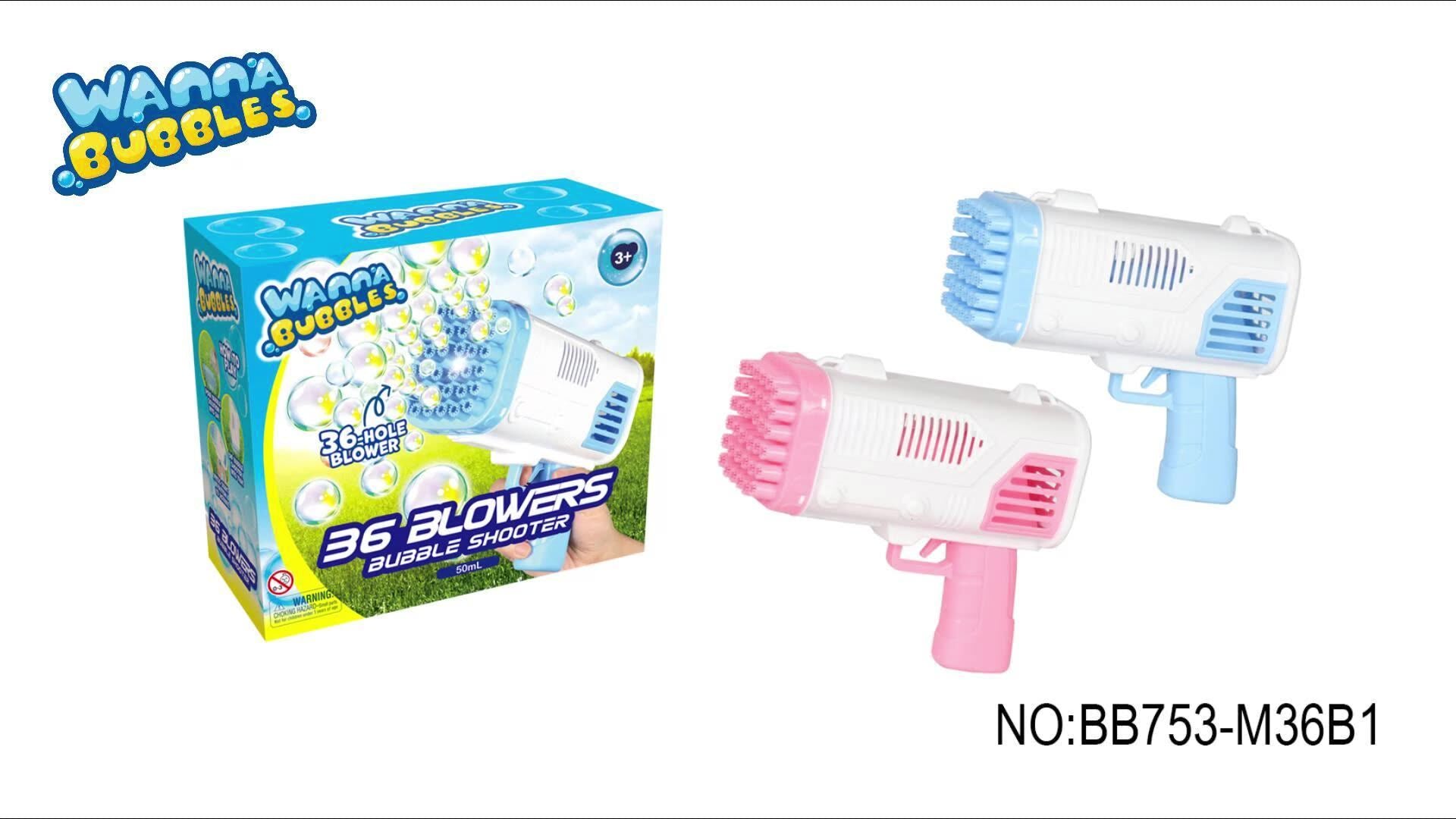 BubbleBlaster™ Multi-Hole Automatic Bubble Gun | High-Output Electric Bubble Machine for Kids 🫧🔫