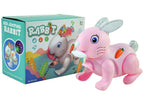 Bouncing Bunny™ Interactive Electric Rabbit Toy | Musical Walking Pet with LED Light-Up Ears 🐰🎵