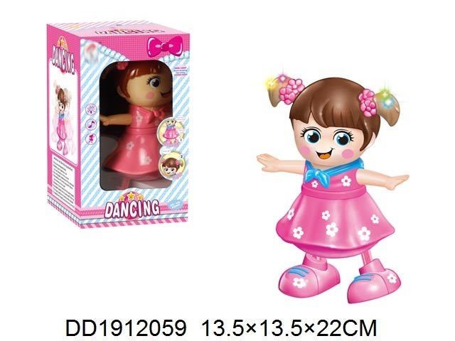 GlowGroove™ Interactive Dancing Baby Girl Doll | Electronic Musical Toy with 3D Lights & Motion 💃🎶