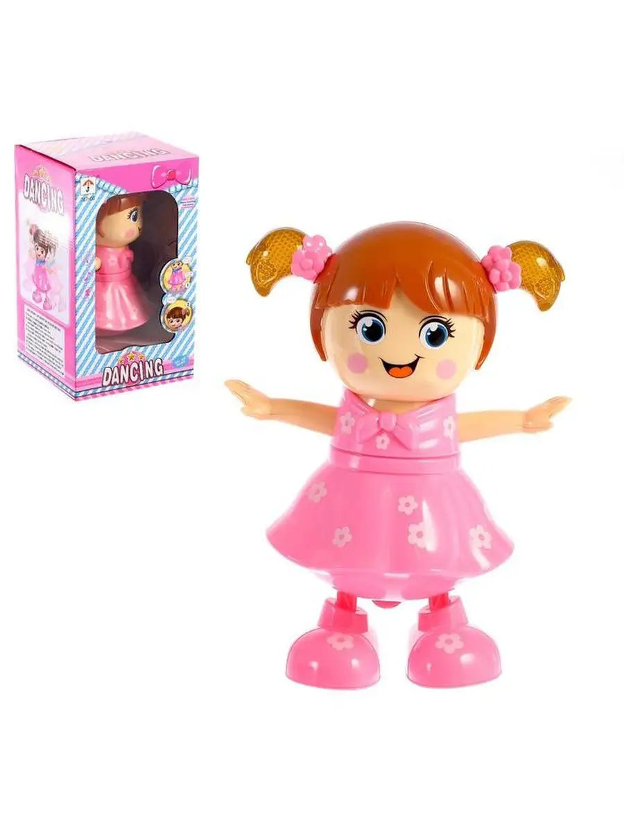 GlowGroove™ Interactive Dancing Baby Girl Doll | Electronic Musical Toy with 3D Lights & Motion 💃🎶