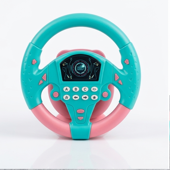 LittleRacer™ Interactive Baby Steering Wheel Toy | Musical Copilot Driving Toy with Lights, Sound Effects & Suction Cup Base 🚗👶🎵