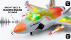 F-35A Lightning™ Interactive Fighter Jet | Bump & Go Military Aircraft Toy with Flash Lights & Sound Effects ✈️🚀✨