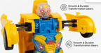 TransDrive™ 2-in-1 Automatic Transforming Robot Car | Battery-Operated Sports Car with Flashing Lights, Sound & Bump-and-Go Action 🏎️🤖✨