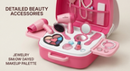 PrincessStyle™ 2-in-1 Portable Dresser Backpack | Interactive Beauty Salon Play Set for Little Stylists 🎒👑💄